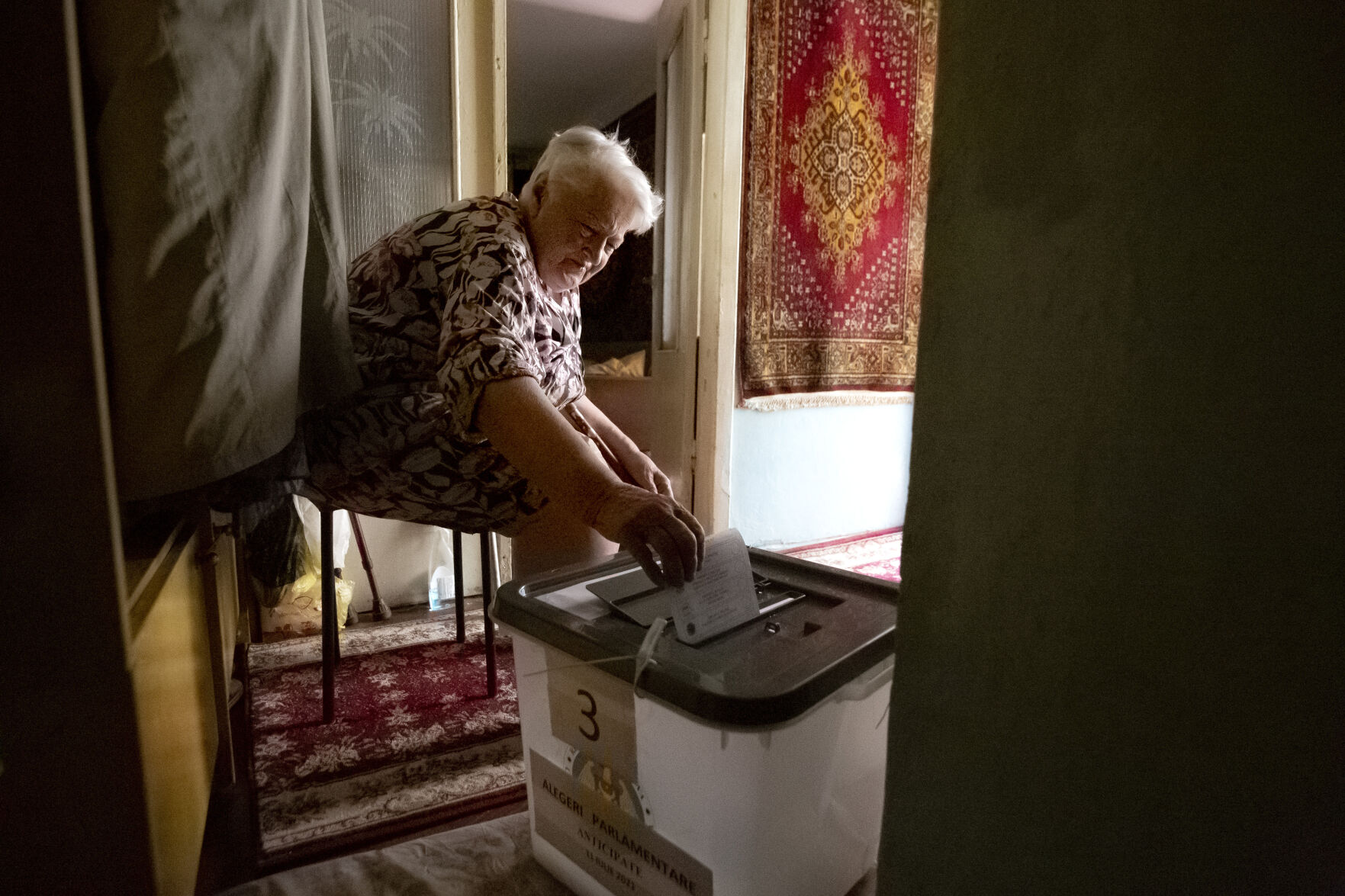 APTOPIX Moldova Elections
